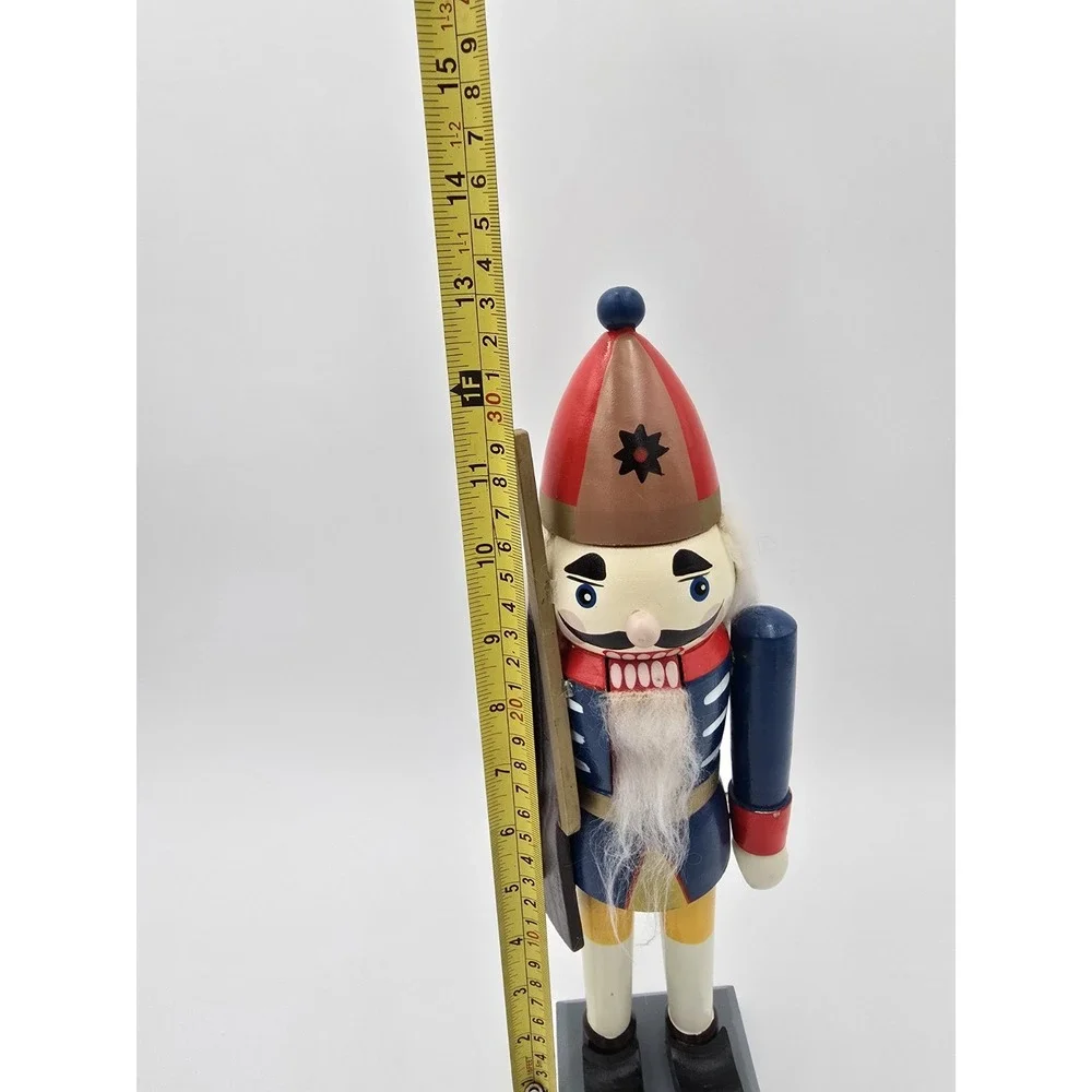 Vintage‎ Nutcracker Soldier Wooden 13